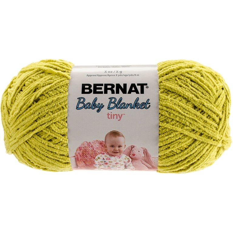 Bernat Baby Blanket Tiny Yarn (100 G/3.5 Oz), Brown Bear
