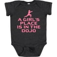 thumbnail image 3 of Inktastic Girls Cute Karate Martial Arts Girls Baby Bodysuit, 3 of 5