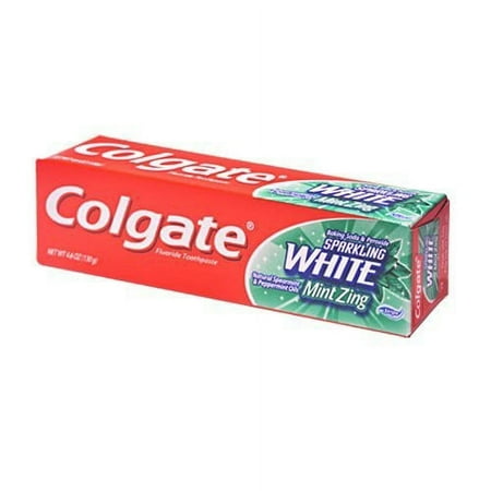 Colgate Sparkling White Mint Zing 4.6 Oz. Toothpaste
