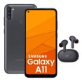 thumbnail image 1 of SmartPhone Samsung Galaxy A11 64GB 3GB Dual Sim más Audifonos Inalámbricos - Negro, 1 of 6