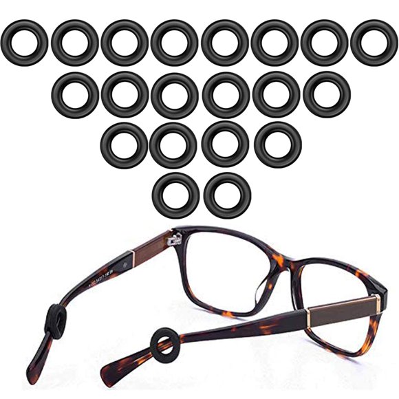MOLDERP 12 pares de ganchos antideslizantes de silicona para patillas de gafas