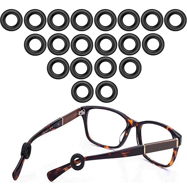 MOLDERP 12 pares de ganchos antideslizantes de silicona para patillas de gafas