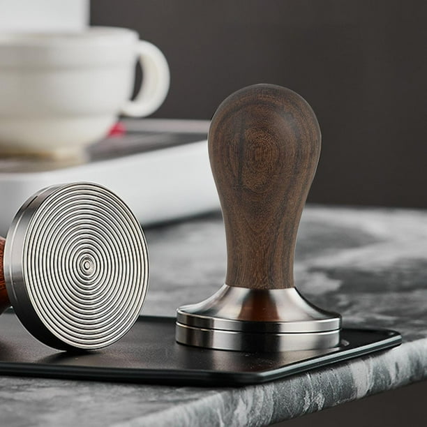 Dncvb Espresso Tamper 58 mm, Kit Barista 58mm, Tamper Café Agitateur à Café Expresso Coffee Cleaning Brush pour Cafés et Amateurs de Café Dncvb Espresso Tamper 58 mm, Kit Barista 58mm, Tamper Café Agitateur à Café Expresso Coffee Cleaning Brush pour Cafés et Amateurs de Café