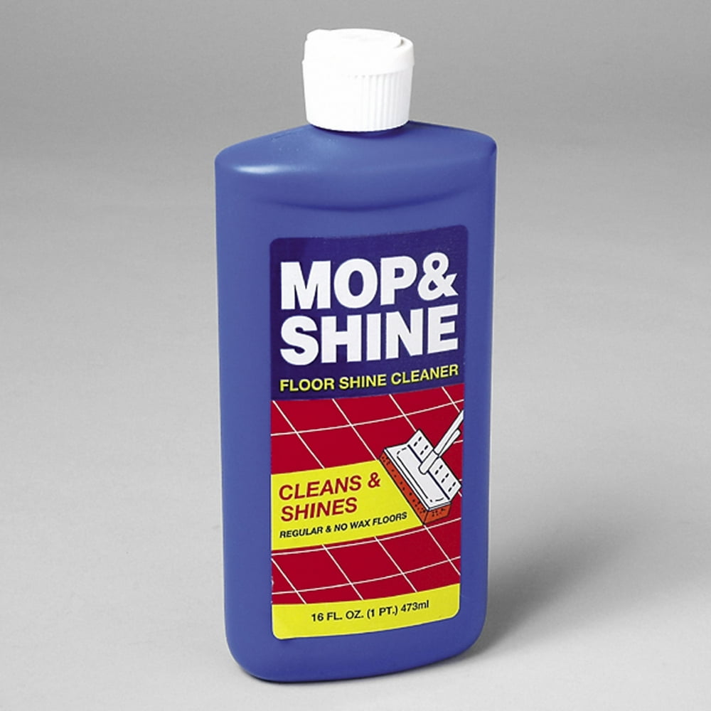 Mop & Shine Floor Polish, 16 Fl Oz