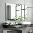 thumbnail image 5 of Frameless Beveled Prism Rectangular Wall Mirror, 30" x 40", 5 of 9