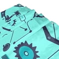 thumbnail image 3 of Mechanical Gear Design Bathroom Accessory Sets Waterproof Shower Curtain with Anti-Slip Bath Mat Durable Combo, 3 of 7