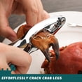 thumbnail image 4 of Juego de galletas y palillos de langosta, herramientas para galletas de patas de cangrejo de 10 piezas, galletas de mariscos de acero inoxidable, aptas para lavavajillas, 4 of 5