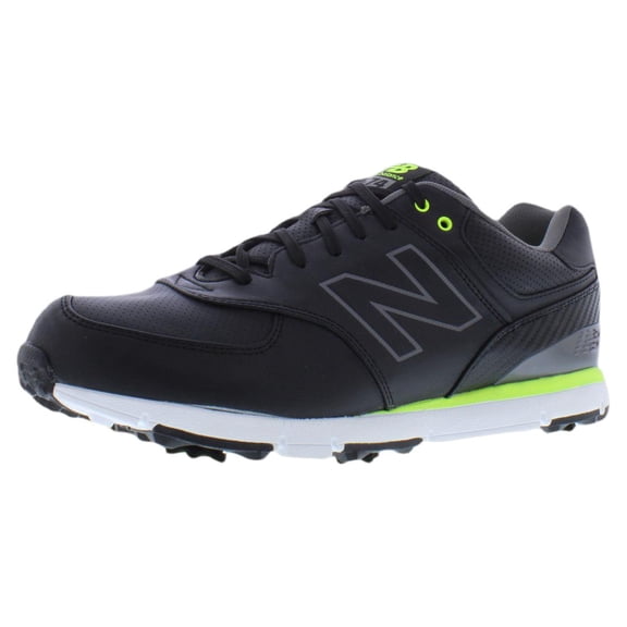 New Balance 574 Extra Wide 4E Womens Shoes Size 10.5, Color: Black/Lime