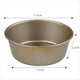 thumbnail image 4 of Molde de Acero Al Carbono de 4 Pulgadas para Freidora de Aire, Molde Redondo para Pan, Tartas, Pudín, Gelatina, para Repostería., 4 of 9