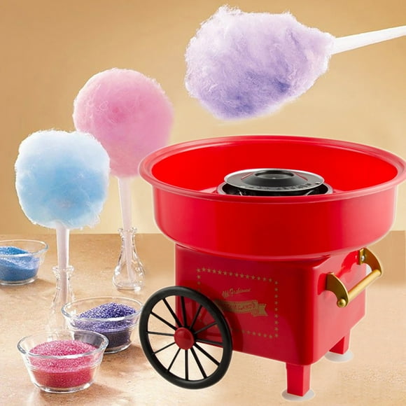 Mini DIY Household Stroller Shape Electric Cotton Candy Sugar Maker Machine
