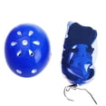 thumbnail image 6 of Pixnor Outdoor Riding Helmet Skateboard Protective Gear Knee and Elbow Pads, Blue (Set of 8), 6 of 8