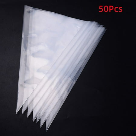 

Leke 50pcs Piping Bag Cake Cream Bags Baking Tools Icing Frosting Filling Decorating