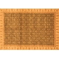 thumbnail image 1 of Ahgly Company Indoor Rectangle Abstract Orange Modern Area Rugs, 3' x 5', 1 of 4