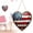 A, variant on Patriotic Acrylic Suncatcher 8 Inch, American Flag Window Hanging Decor, Red White Blue Stained Glass Style for 4th of July, Memorial Day, USA 250th Anniversary Home Decoration (A)