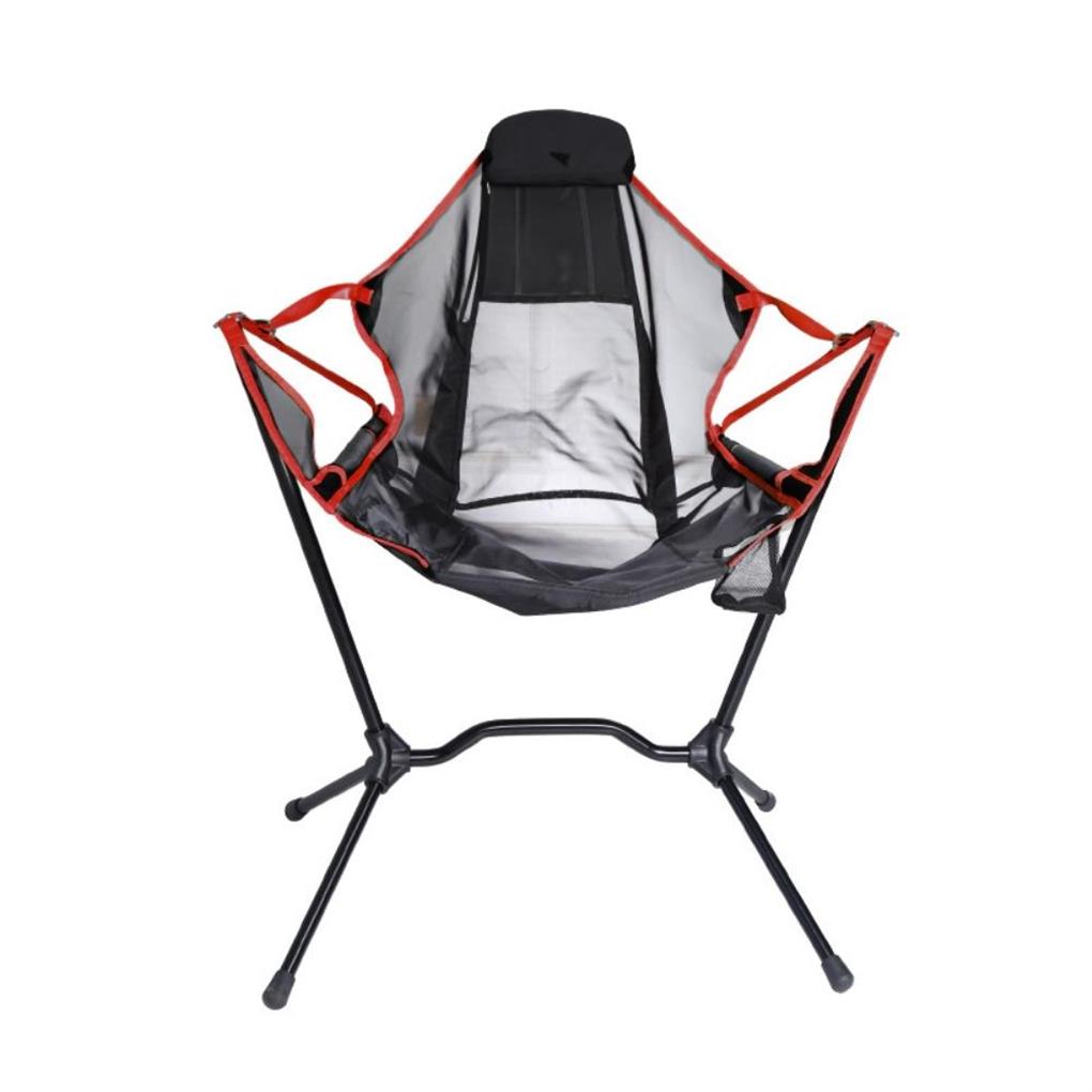 Collapsible Rocking Chair Outdoor Recliner for Camper Hiker Multifunctional Automatic Tilt Leisure Rocking Chair - image 1 of 9