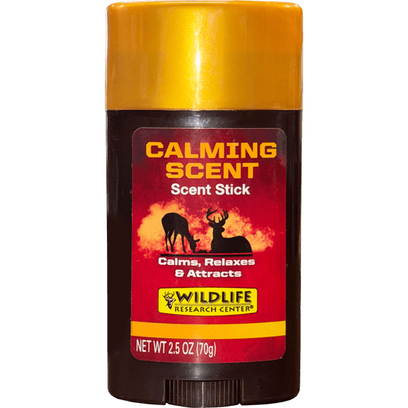 Wildlife Research Center Calming Scent 2.5 oz Scent Stick - All Season Scent Calms and relaxes deer for closer shots.