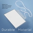 thumbnail image 2 of Merangue ID Badge Holder, Versatile ID Card Holder with Adjustable String, PVC-Free Plastic Name Tag Holder with Paper Inserts, Fits 4&rdquo; x 3&rdquo; Card, 2 of 7