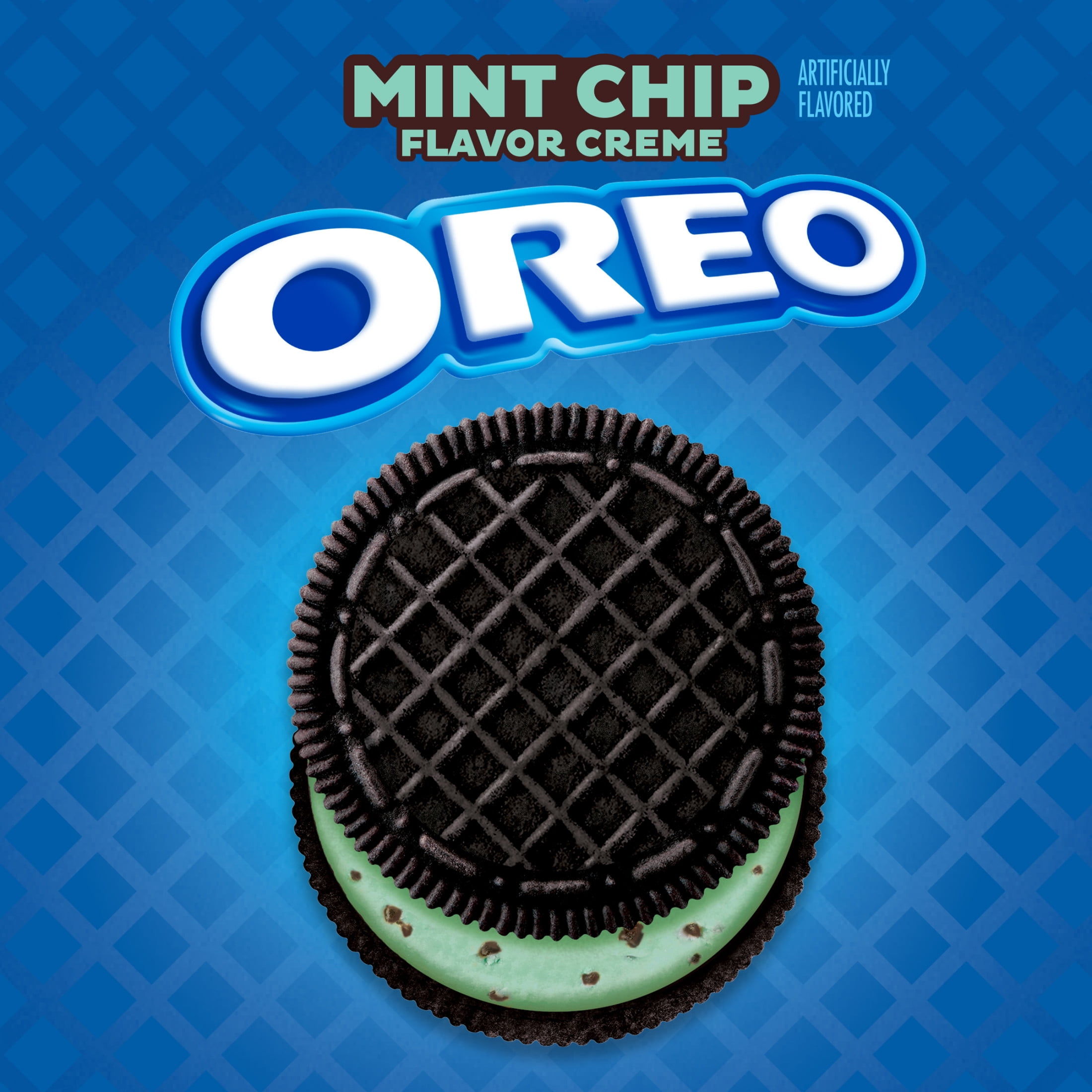 (6 pack) OREO Mint Chip Chocolate Sandwich Cookies, Limited Edition, 10.68 oz