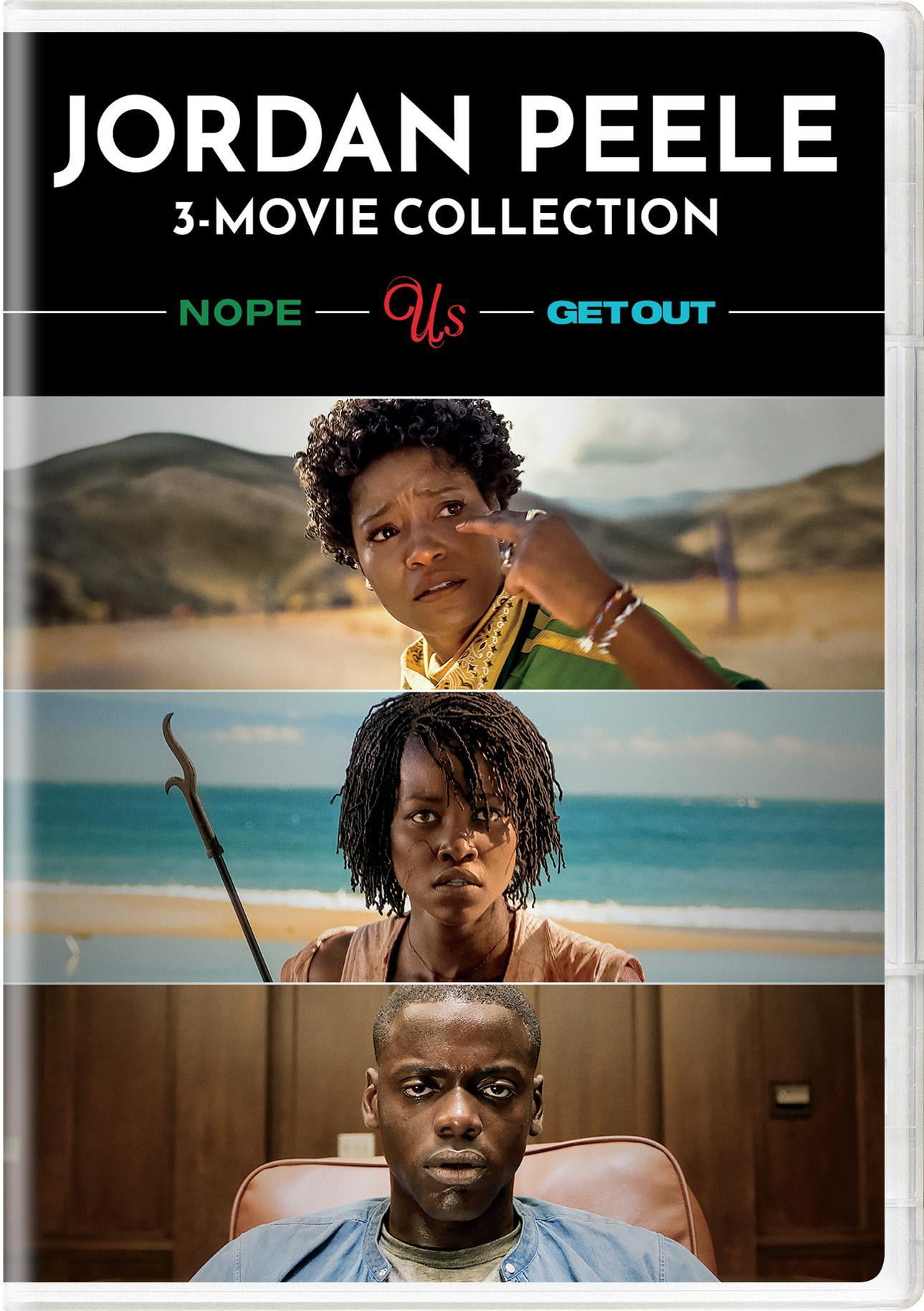 Universal Studios Jordan Peele 3-Movie Collection (Get Out / Us / Nope) (DVD)