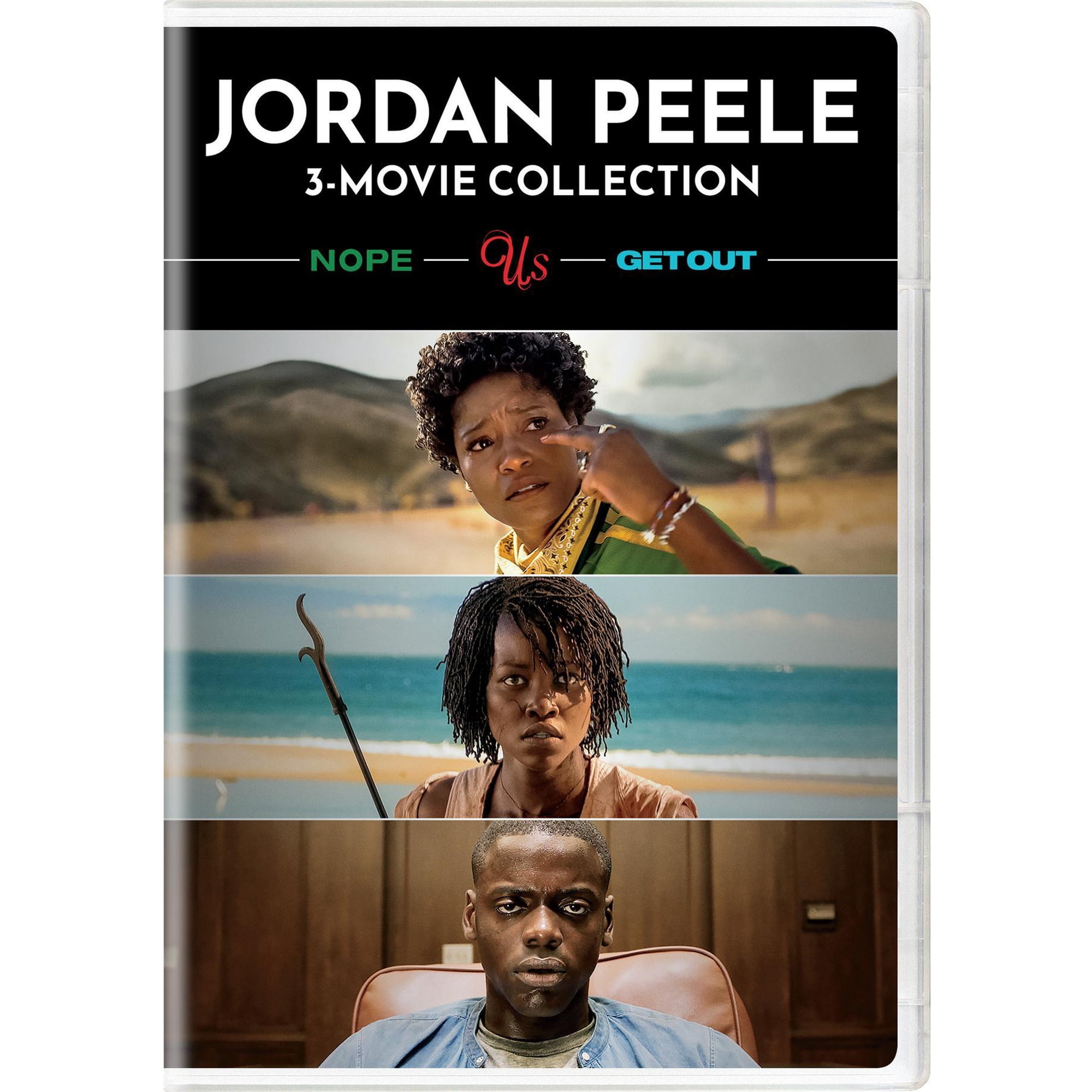 Jordan Peele 3-Movie Collection (Get Out / Us / Nope) (DVD)