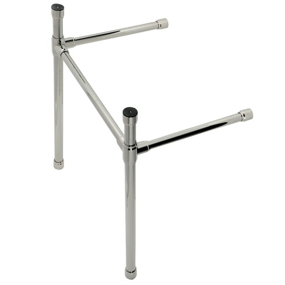 Kingston Brass VPB2818336 Stainless Steel Console Sink Legs in Polished Nickel
