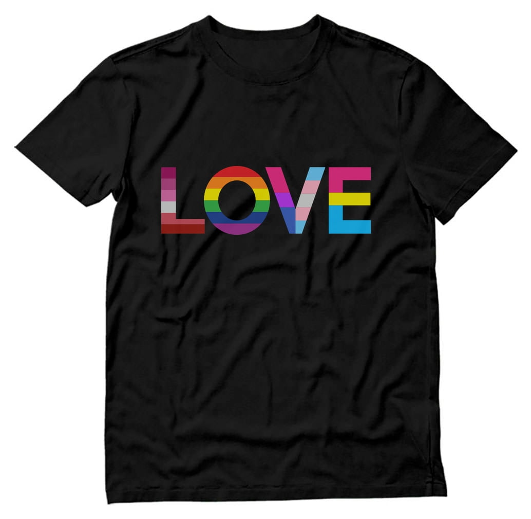 Men's Pride T-Shirt by Tstars - Love Rainbow Flag Design | LGBT+ ...