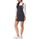 thumbnail image 4 of Vestido de tirantes ajustables para mujer INSPIRE CHIC, falda tipo peto A-Line con cremallera lateral invisible, casual, color gris oscuro M, 4 of 6