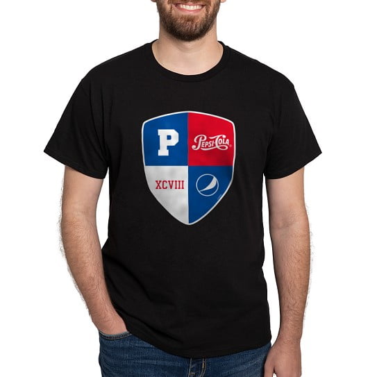 CafePress - Pepsi Varsity Badge 5 T Shirt - Men's Classic Graphic Cotton T-Shirt