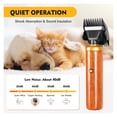 thumbnail image 6 of 55W Power Pet Clipper Professional Dog Hair Trimmer 8000rpm ,Low Noise Pet Groomig Kit, 6 of 9