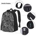 thumbnail image 3 of Disketp Snake Large Capacity Backpack Lunch Bag Pencil Case Combination 3 Piece Set for Student, 3 of 7