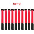 thumbnail image 1 of 10Pcs/Pack Cable Ties Straps Sticks Fastening Securing Wire Cord Organizer Fastener Reusable Hook and Loop Magic Tape Red 20CM X 2CM, 1 of 6