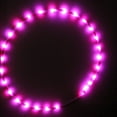 thumbnail image 2 of LED Hula Hoop 90cm Flow Toy - Light Up Colapsable Hoola Hoop for Light Play (Pink LED), 2 of 2