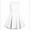 thumbnail image 7 of Lenpel Summer Dresses for Women Elegant Boat Neck Sleeveless a Line Mini Dresses Business Casual Work Cocktail Clothes, 7 of 7