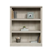 Sauder 3-Shelf Bookcase, Chalked Chestnut Finish