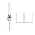 thumbnail image 2 of Inteprter Cestas colgantes 100 hechas a mano, soporte para plantas, macramé, colgador de plantas, maceta para colgar en la pared interior, soporte para Jardín y Patio No.13 Inteprter HA001777-13, 2 of 6