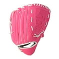 thumbnail image 4 of M Buder Guante de Béisbol para Niños Jóvenes y Adultos, Guante de Práctica para Mano Izquierda, Piel Sintética, Diseño Cómodo, Fucsia, 10.5 Pulgadas / 26.67 cm, 4 of 5