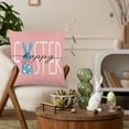 thumbnail image 4 of hofaaa Easter Decorations for The Home, Easter Pillow Covers 18x18, Easter Bunny Eecor Easter Cushion Case for Couch, 4 of 6