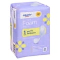 thumbnail image 5 of Equate Foam Pads with Flexi-Wings, Regular, Size 1, 30 Count, 5 of 7