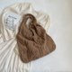 thumbnail image 3 of Bolso Hombro Informal para Mujer Bolso Compras Color Sólido para Mujer (café), 3 of 9