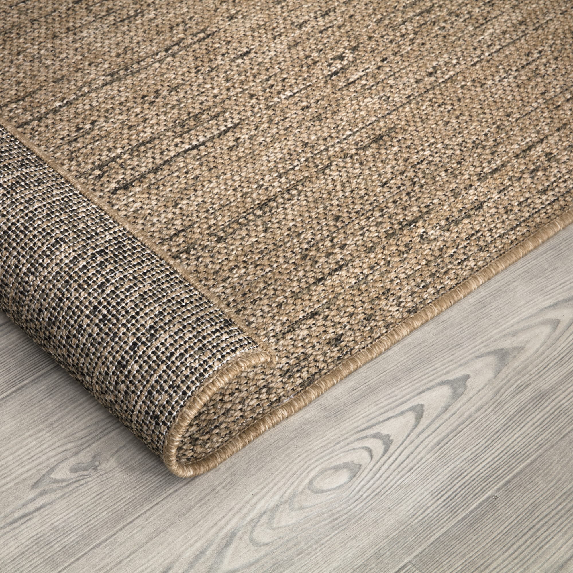 Indoor & Outdoor Rug Natural Boho Style in Beige