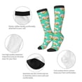 thumbnail image 6 of Easygdp Avocado Lovers Soccer Socks Sport Knee High Socks Calf Compression Athletic Socks for Men and Women, 6 of 9