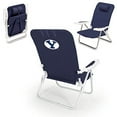 thumbnail image 1 of Picnic Time Monaco Chaise de Plage Bleu (BYU Cougars) Impression Numérique, 1 of 1