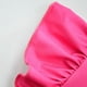 thumbnail image 5 of Encanto Mirabel Vestido Niña Estampado Isabella Mangas Voladoras Vestido Casual Y Bolso,Vestido rojo rosa,120 For 5-6Years, 5 of 6