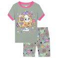 thumbnail image 5 of ATAIKU Little Girls 4 Piece Pajamas Short Sets Donut Cotton Pjs Sleepwear Summer Kids Jammies 2-9Y, 5 of 11