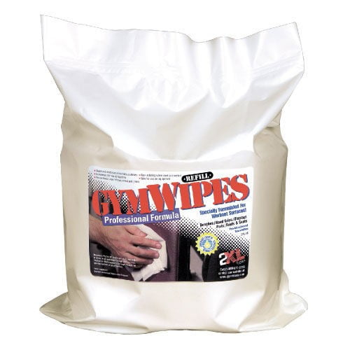 Gym Wipes Refill Unscented 700 Wipes/Pack 4 Packs/Case