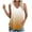 Coffee1, variant on fatyb Womens Tank Tops V Neck Gradient Lightweight Eyelet Shirts Flowy Loose Summer Sleeveless Blouses