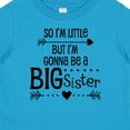 thumbnail image 4 of Inktastic So I'm Little, but I'm Gonna Be a Big Sister Girls Baby T-Shirt, 4 of 5