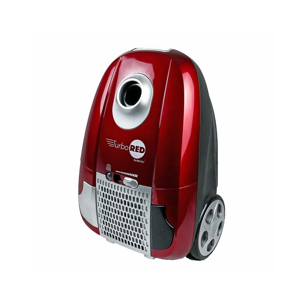Atrix Turbo Canister Vacuum with 3-Stage HEPA Filtration System, Red AHC-1