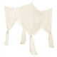 thumbnail image 4 of Dosel colgante de cama con 4 postes en las esquinas, mosquitera para interiores y exteriores Beige, 4 of 7
