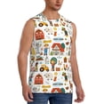 thumbnail image 2 of Kdxio Funny Farmers for Men's Muscle T-shirt,Sleeveless for Workout Running Athletic Gym Lounge Casual, 2 of 7